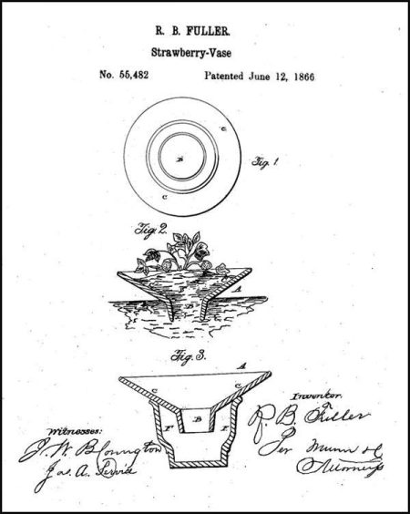 1866 Strawberry Pot